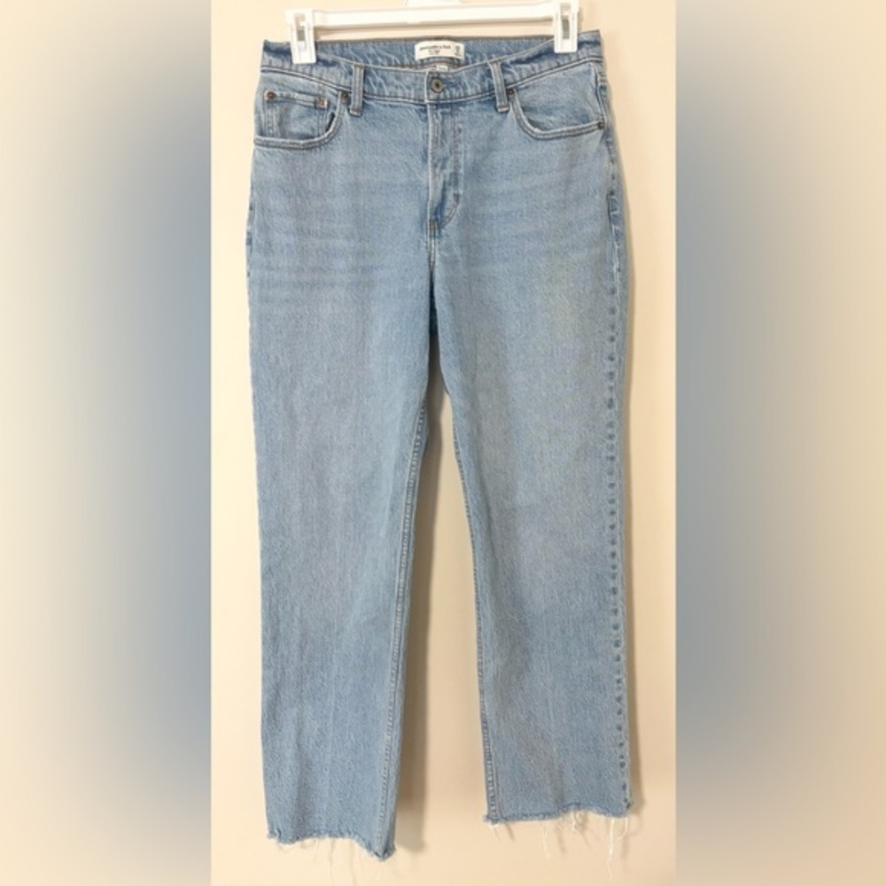 Abercrombie and Fitch‎ Curve Love The Baggy Low Rise Jeans